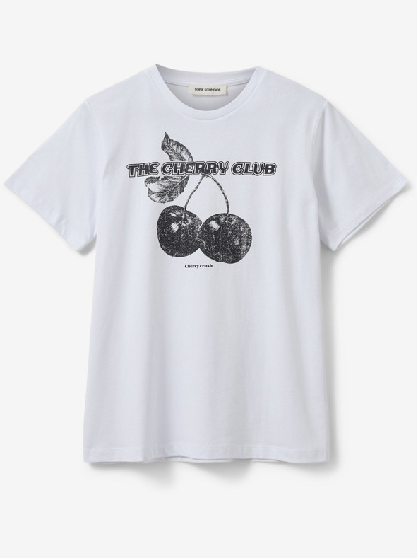 Sofie Schnoor Бяла дамска тениска Sofie Schnoor