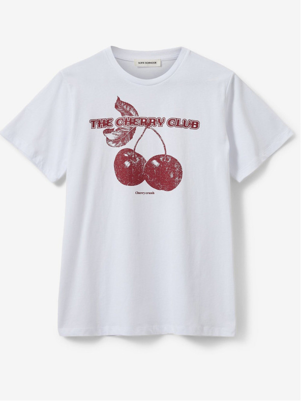 Sofie Schnoor Бяла дамска тениска Sofie Schnoor