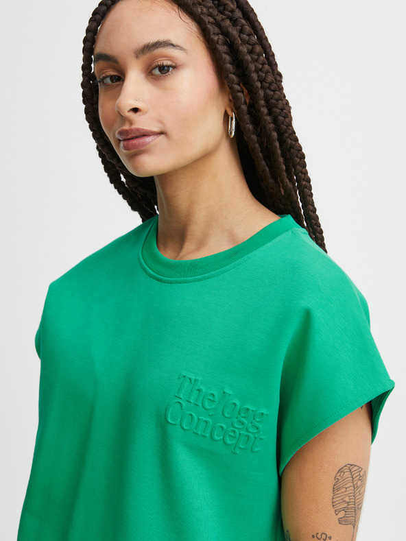 The Jogg Concept Зелена дамска тениска The Jogg Concept