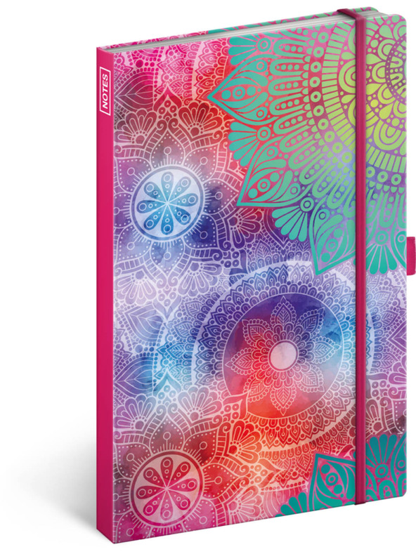 NOTIQUE NOTIQUE Бележки Мандала, с подвързия, 13 x 21 см