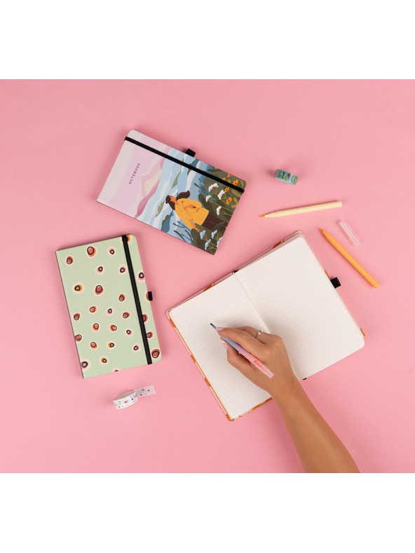 NOTIQUE NOTIQUE Бележки Мрамор, подплатени, 13 x 21 cm BAAGL