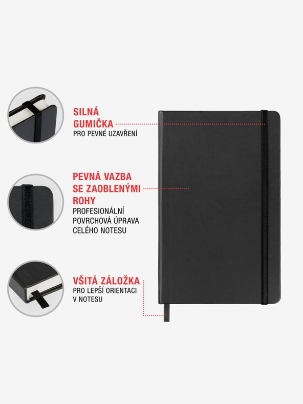 NOTIQUE NOTIQUE Бележки за ледени сърфисти, с подплата, 13 x 21 cm