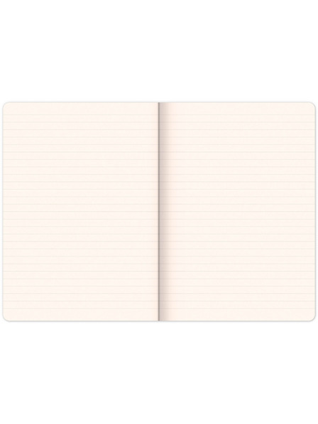 NOTIQUE NOTIQUE Бележки с пера, с подвързия, 13 x 21 см