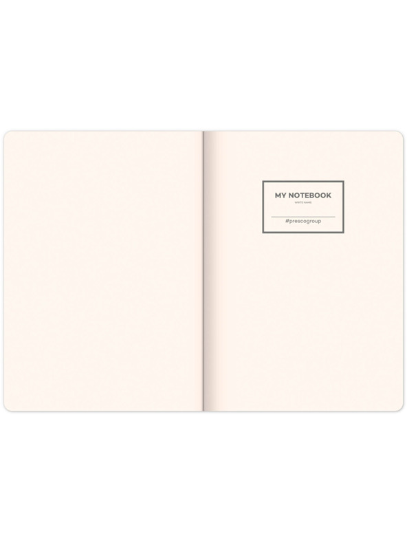 NOTIQUE NOTIQUE Бележки с пера, с подвързия, 13 x 21 см