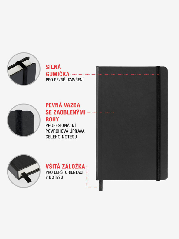 NOTIQUE NOTIQUE Бележки за Малкия принц - Краля, с подплата, 11 x 16 cm