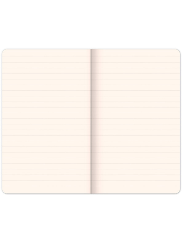 NOTIQUE NOTIQUE Бележки Къртица и кола, подплатени, 13 x 21 cm BAAGL