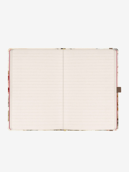 NOTIQUE NOTIQUE Бележки за прахообразни цветя, подплатени, 13 x 21 см