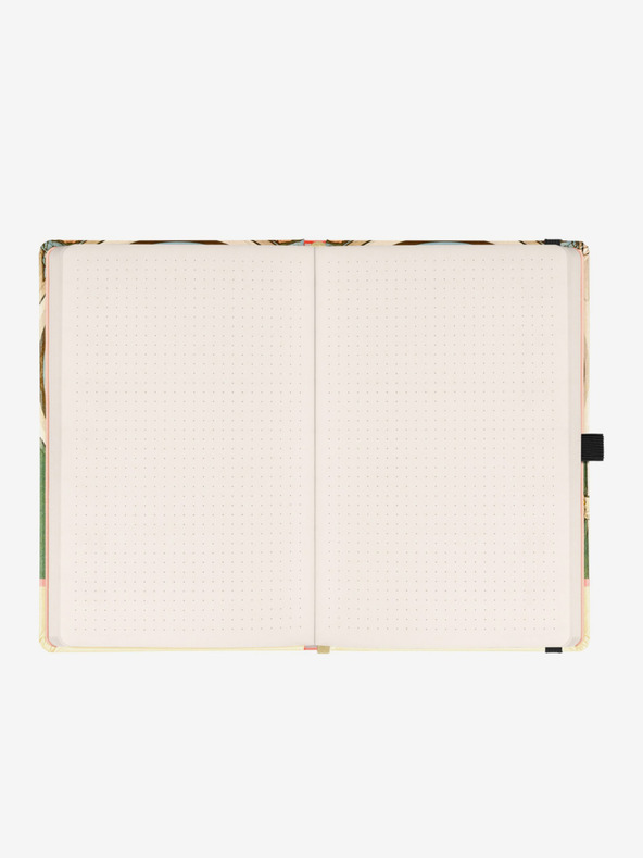 NOTIQUE NOTIQUE Бележник Алфонс Муха - Петрич, пунктир, 13 x 21 cm