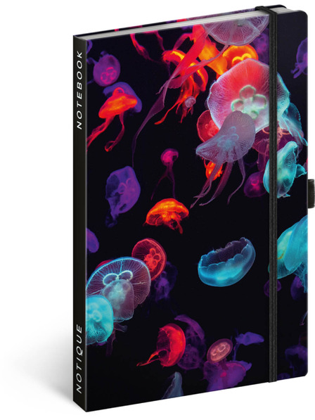 NOTIQUE NOTIQUE Бележки за медузи, подплатени, 13 x 21 cm BAAGL