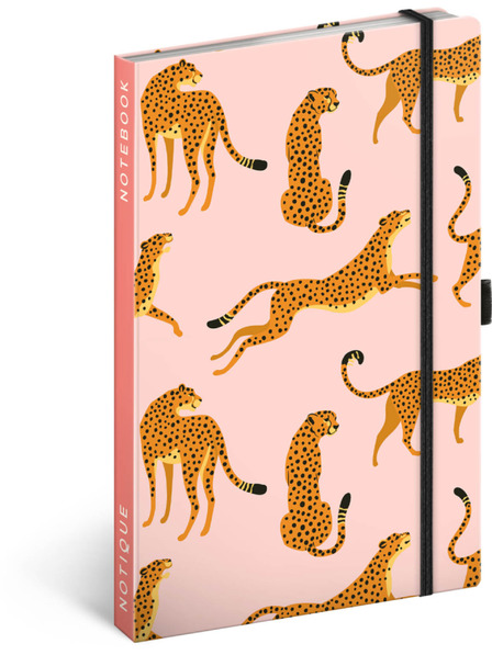 NOTIQUE NOTIQUE Бележки за леопарди, подплатени, 13 x 21 cm BAAGL