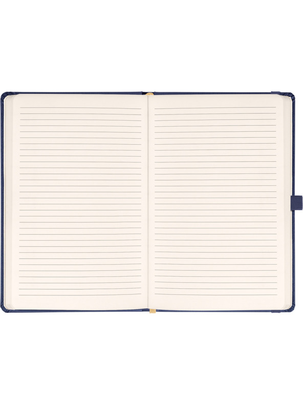 NOTIQUE NOTIQUE Notes Балакрон, тъмносин, с подплата, 15 x 21 cm