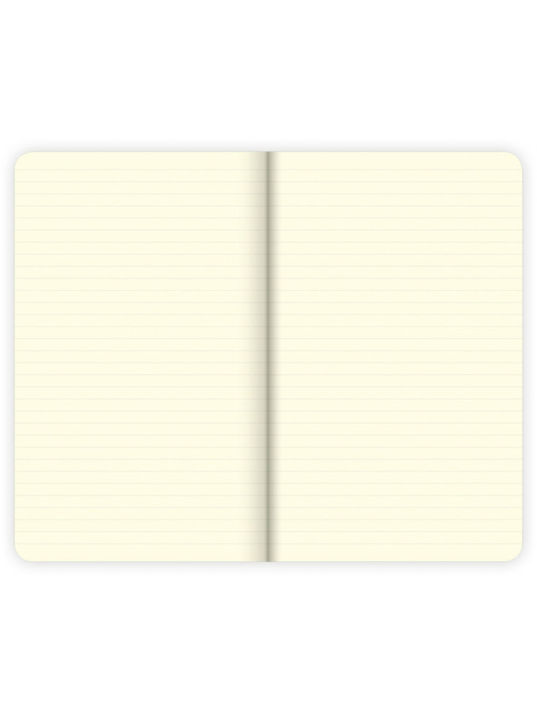 NOTIQUE Бележки NOTIQUE Teribear, черни, с подплата, 15 x 21 cm, A5 BAAGL