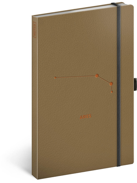 NOTIQUE NOTIQUE Бележки зодия Овен, подплатени, 13 x 21 cm