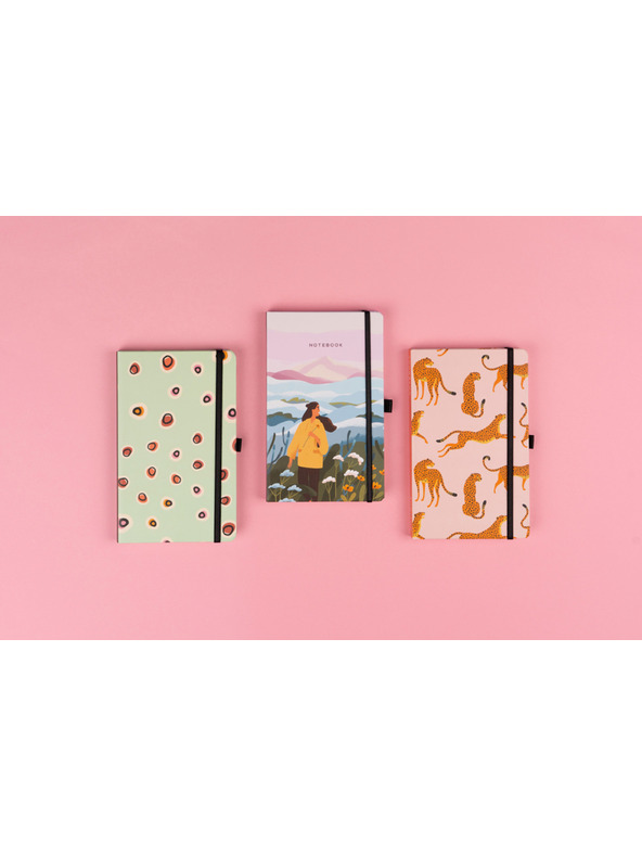 NOTIQUE NOTIQUE Бележки на точки, подплатени, 13 x 21 cm BAAGL