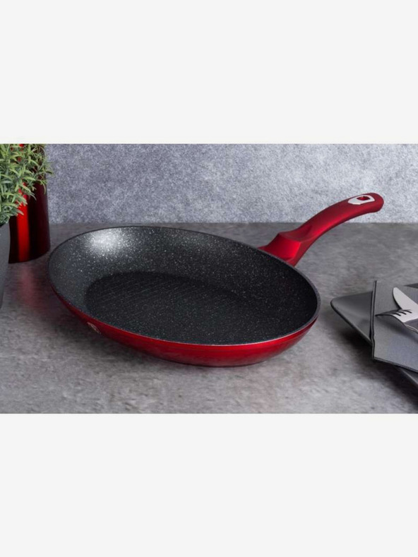 Berlingerhaus Тиган за риба с незалепваща повърхност 35 см Burgundy Edition BERLINGERHAUS