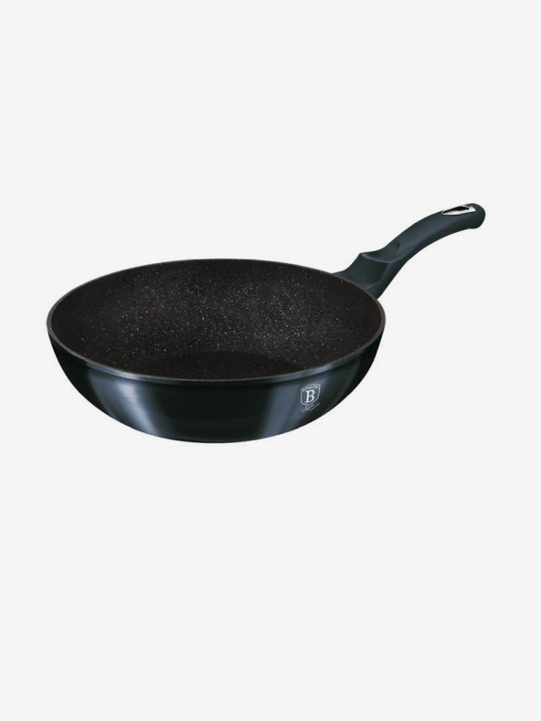 Berlingerhaus Уок тиган с мраморно покритие 30 см BERLINGERHAUS Metallic Line Aquamarine Edition