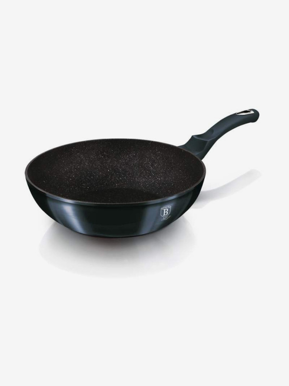 Berlingerhaus Уок тиган с мраморно покритие 30 см BERLINGERHAUS Metallic Line Aquamarine Edition