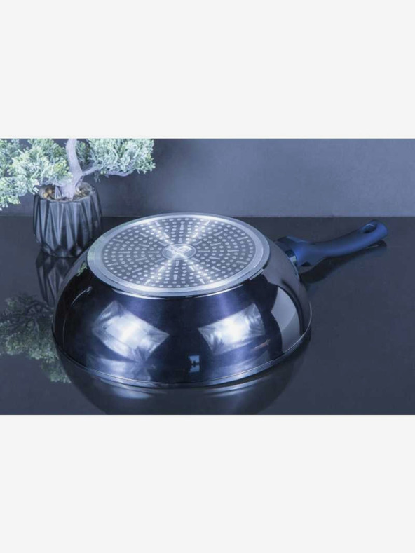 Berlingerhaus Уок тиган с мраморно покритие 30 см BERLINGERHAUS Metallic Line Aquamarine Edition