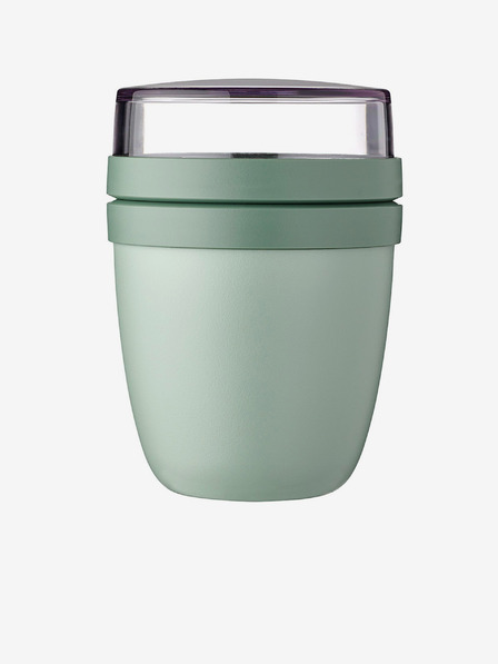 Mepal Светлозелена кутия за обяд Mepal Ellipse Mini (300 + 120 ml)