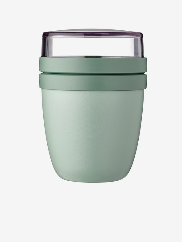 Mepal Светлозелена кутия за обяд Mepal Ellipse Mini (300 + 120 ml)