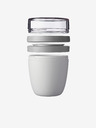 Mepal Светлозелена кутия за обяд Mepal Ellipse Mini (300 + 120 ml)