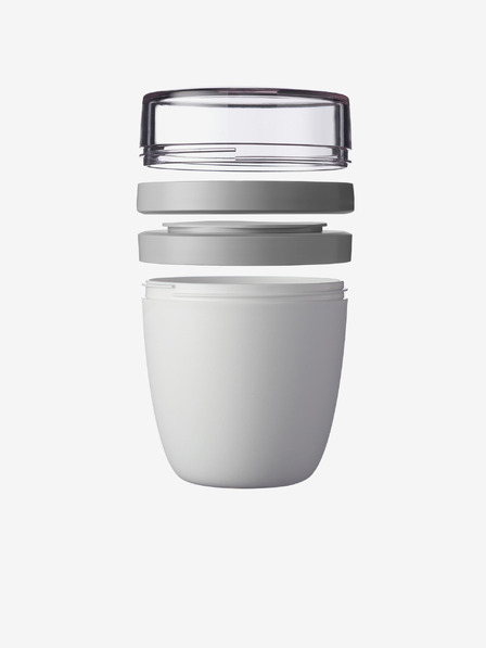 Mepal Светлозелена кутия за обяд Mepal Ellipse Mini (300 + 120 ml)