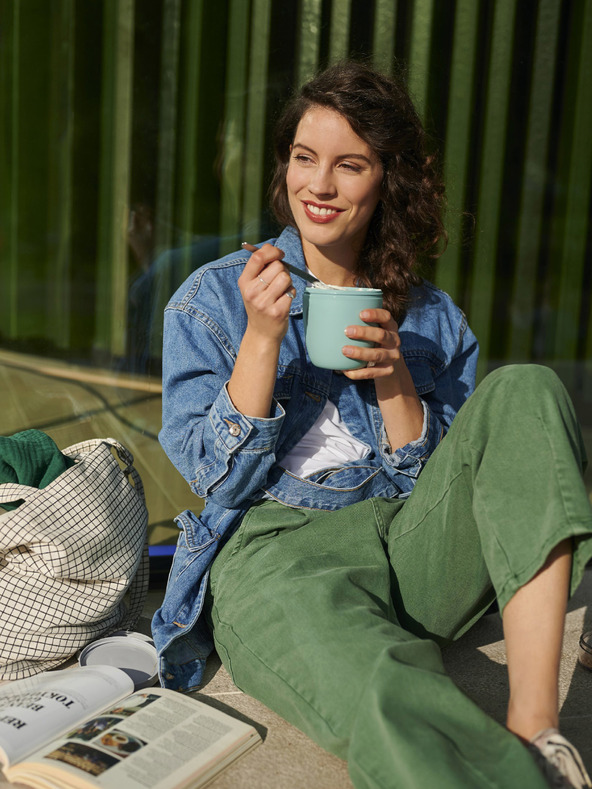 Mepal Розова кутия за храна Mepal Ellipse 500 ml