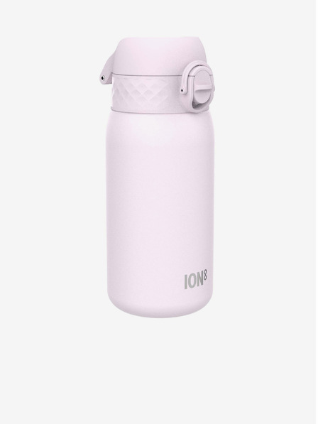 ION8 Светлолилава бутилка от неръждаема стомана Ion8, устойчива на изтичане (400 ml)