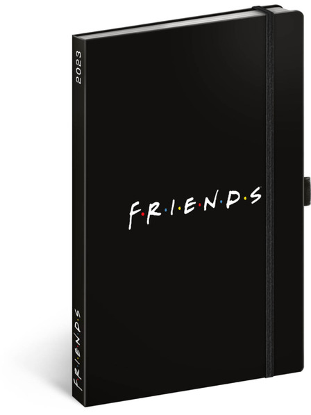 NOTIQUE NOTIQUE Бележки "Приятели", подплатени, 13 x 21 cm BAAGL