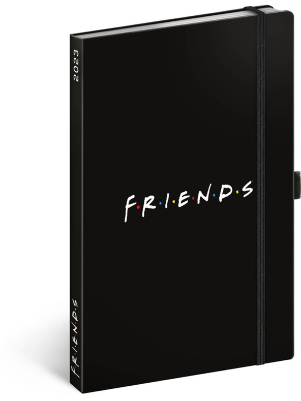 NOTIQUE NOTIQUE Бележки "Приятели", подплатени, 13 x 21 cm BAAGL