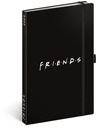 NOTIQUE NOTIQUE Бележки "Приятели", подплатени, 13 x 21 cm BAAGL