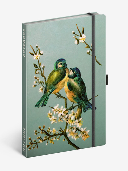 NOTIQUE NOTIQUE Бележки Птици от Катерина Уинтър, пунктир, 13 x 21 cm