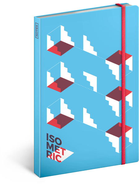 NOTIQUE NOTIQUE Бележки изометрични, без подвързия, 13 x 21 cm BAAGL