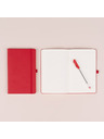 NOTIQUE NOTIQUE Бележки Червено, подшити, 13 x 21 cm