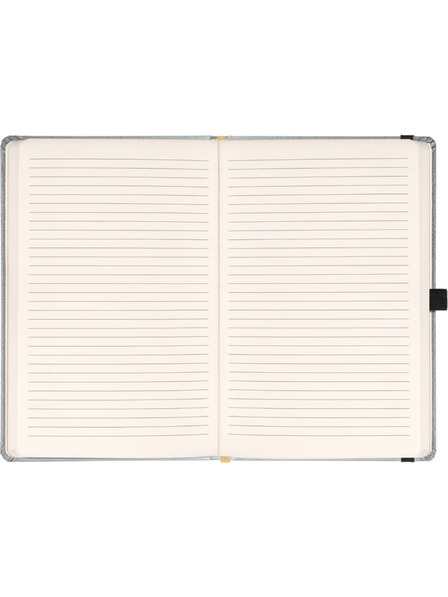 NOTIQUE NOTIQUE Бележки, балакрум, сребрист, с подплата, 15 x 21 cm