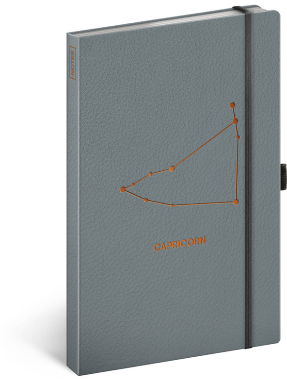 NOTIQUE NOTIQUE Бележки зодия Козирог, подплатени, 13 x 21 cm
