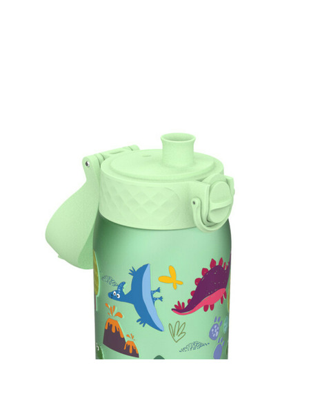 ION8 Ion8 Бутилка за изпускане без BPA Dinosaur Green 350 ml