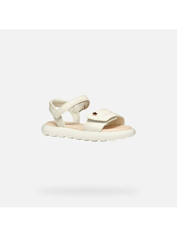Geox Кремави момичешки сандали Geox Puffypop