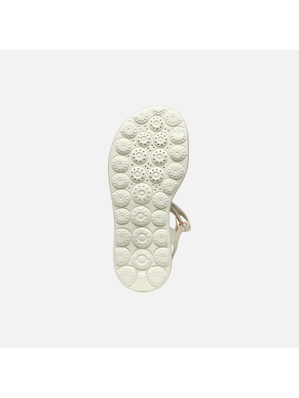 Geox Кремави момичешки сандали Geox Puffypop