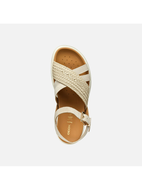 Geox Бежови дамски сандали Geox XAN2S