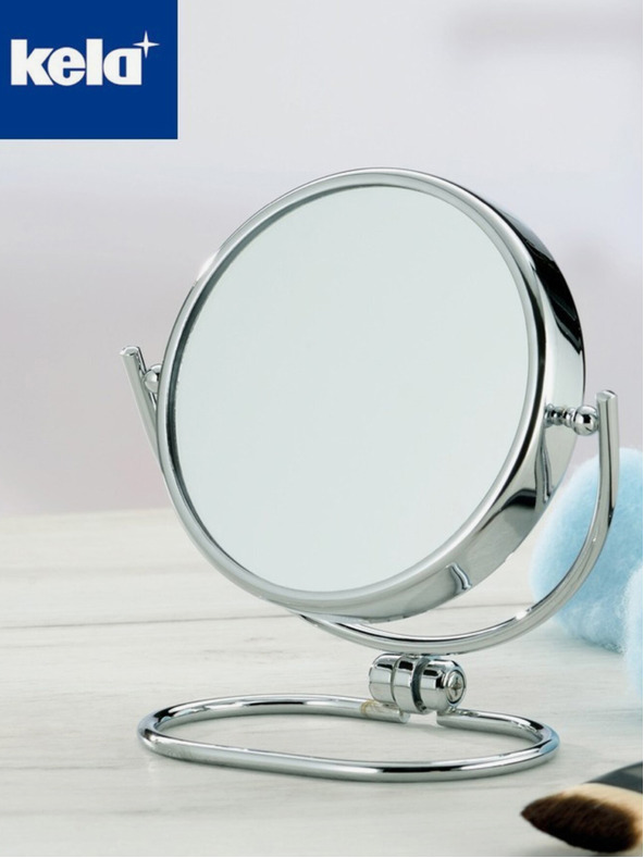 Kela Огледало FRANCA хром L 11,5см x W 6,5см x H 11см / Ø 9см KELA