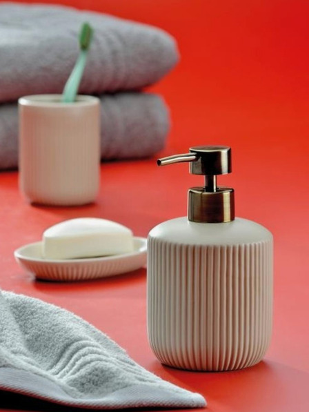 Kela Диспенсер за сапун Adele керамика сива 400 мл KELA