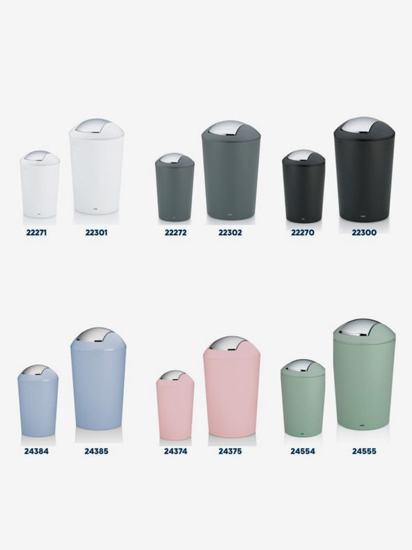 Kela Кош за козметика MARTA 1,7 л бял KELA