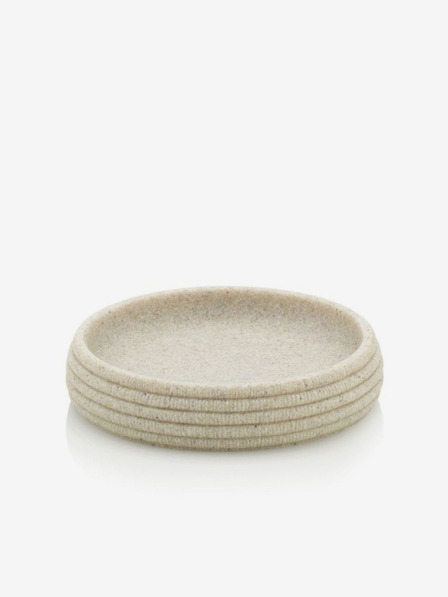 Kela Сапунерка MEDEA изкуствен камък бежова KELA