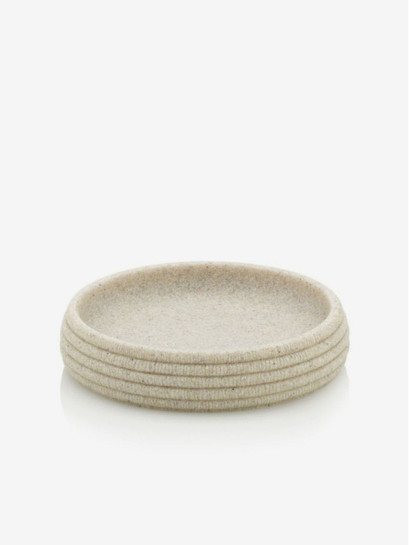 Kela Сапунерка MEDEA изкуствен камък бежова KELA