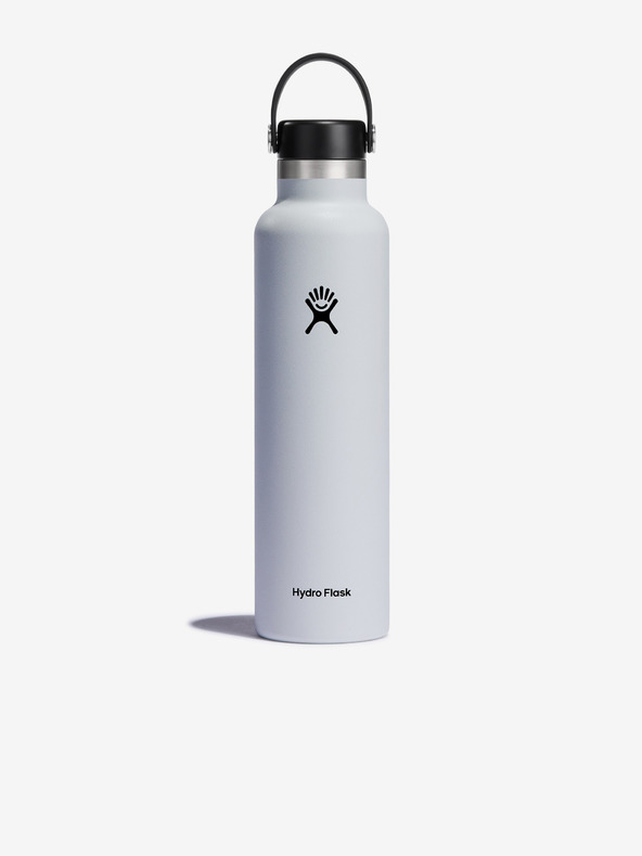 Hydro Flask Бяла неръждаема термо бутилка Hydro Flask Standard Mouth Flex (709 мл)