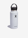 Hydro Flask Бяла неръждаема термо бутилка Hydro Flask Wide Mouth Flex Cap (946 мл)