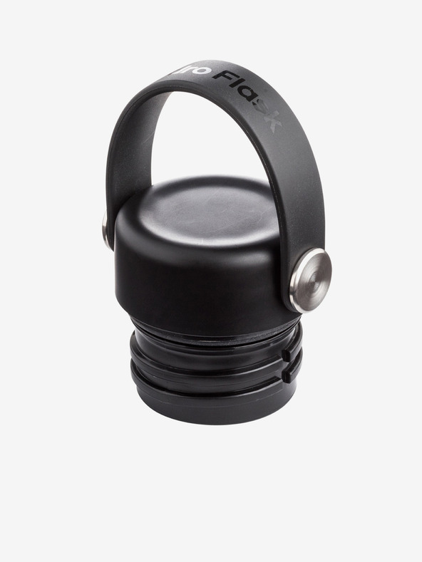 Hydro Flask Тъмносиня неръждаема термо бутилка Hydro Flask Standard Mouth Flex Cap (621 мл)