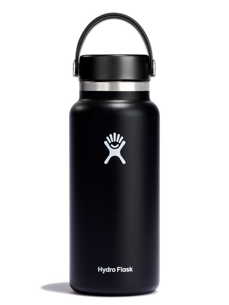 Hydro Flask Hydro Flask Неръждаема термо бутилка Wide Mouth Flex Cap 32 oz (946 мл) Черна