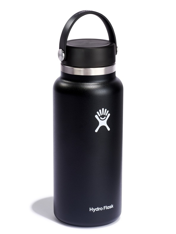 Hydro Flask Hydro Flask Неръждаема термо бутилка Wide Mouth Flex Cap 32 oz (946 мл) Черна